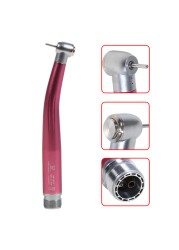 High Speed ​​Dental Handpiece, 2 or 4 Holes, Push Button, Standard Air Turbine, NSK Compatible Rotator/Cartridge