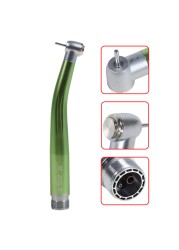 High Speed ​​Dental Handpiece, 2 or 4 Holes, Push Button, Standard Air Turbine, NSK Compatible Rotator/Cartridge