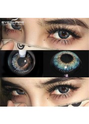 Contact Lenses Colored Contact Lenses Contact Lenses For Eyes 2pcs Blue Color Natural Contact Lens Yearly Lenses Green Beauty Cosmetic Contact Lenses