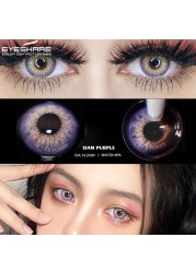 Contact Lenses Colored Contact Lenses Contact Lenses For Eyes 2pcs Blue Color Natural Contact Lens Yearly Lenses Green Beauty Cosmetic Contact Lenses