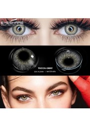 Contact Lenses Colored Contact Lenses Contact Lenses For Eyes 2pcs Blue Color Natural Contact Lens Yearly Lenses Green Beauty Cosmetic Contact Lenses