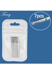 7/8/10pcs Diamond Nail Drill Bits Set Milling Cutter Manicure All About Nail Machine Bits Kits Nail Files Decorations