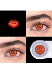 Bio-Essence 1 Pair Cosplay Colored Contact Lenses For Eyes Anime Accessory Anime Makima Lens Chainsaw Lenses Man Lenses