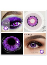 AMARA 2pcsCosplay Anime Eyes Lenses for Eyes AYY Series Makeup Sharingan Beauty Contact Lenses Eye Cosmetic Color Lens Eyes