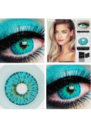 AMARA 2pcsCosplay Anime Eyes Lenses for Eyes AYY Series Makeup Sharingan Beauty Contact Lenses Eye Cosmetic Color Lens Eyes