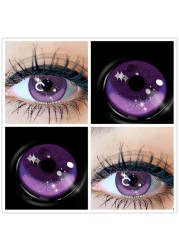 AMARA 2pcsCosplay Anime Eyes Lenses for Eyes AYY Series Makeup Sharingan Beauty Contact Lenses Eye Cosmetic Color Lens Eyes