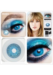 AMARA 2pcsCosplay Anime Eyes Lenses for Eyes AYY Series Makeup Sharingan Beauty Contact Lenses Eye Cosmetic Color Lens Eyes