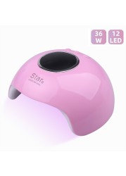 Nail Dryer Manicure 48W Phototherapy LED USB Smart Machine Fast UV Gel Nail Polish Machine Nail Art Tool