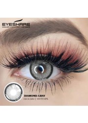 Ishihair Natural Colored Lenses For Eyes 2pcs Annual Blue Eyes Colored Lenses Beautiful Makeup Contact Lenses