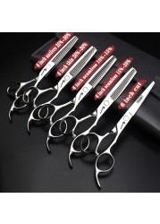 5.5/6/6.5/7/7.5 inch scissors Japan professional hairdressing scissors barber scissors set hair cutting shears thinning clippers