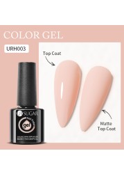 UR SUGAR 7ml Nude Pink Color Gel Nail Polish Glass Bottle Spring Summer UV LED Gel Varnish Manicure Semi Permanent Nail Art