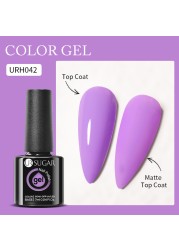 UR SUGAR 7ml Nude Pink Color Gel Nail Polish Glass Bottle Spring Summer UV LED Gel Varnish Manicure Semi Permanent Nail Art