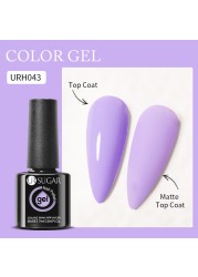 UR SUGAR 7ml Nude Pink Color Gel Nail Polish Glass Bottle Spring Summer UV LED Gel Varnish Manicure Semi Permanent Nail Art