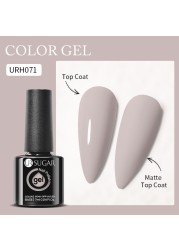 UR SUGAR 7ml Nude Pink Color Gel Nail Polish Glass Bottle Spring Summer UV LED Gel Varnish Manicure Semi Permanent Nail Art