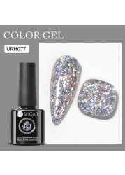 UR SUGAR 7ml Nude Pink Color Gel Nail Polish Glass Bottle Spring Summer UV LED Gel Varnish Manicure Semi Permanent Nail Art