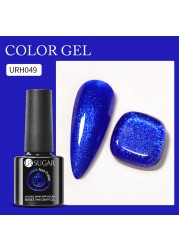 UR SUGAR 7ml Nude Pink Color Gel Nail Polish Glass Bottle Spring Summer UV LED Gel Varnish Manicure Semi Permanent Nail Art