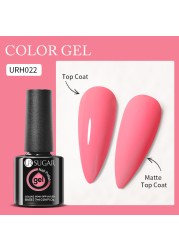 UR SUGAR 7ml Nude Pink Color Gel Nail Polish Glass Bottle Spring Summer UV LED Gel Varnish Manicure Semi Permanent Nail Art