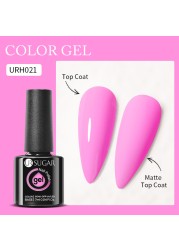 UR SUGAR 7ml Nude Pink Color Gel Nail Polish Glass Bottle Spring Summer UV LED Gel Varnish Manicure Semi Permanent Nail Art