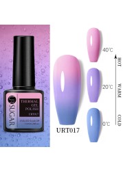 ur sugar color changing gel nail polish 7.5ml pink semi permanent uv led vernes thermal nail art gel polish all for manicure