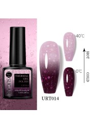 ur sugar color changing gel nail polish 7.5ml pink semi permanent uv led vernes thermal nail art gel polish all for manicure