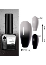 ur sugar color changing gel nail polish 7.5ml pink semi permanent uv led vernes thermal nail art gel polish all for manicure