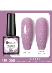 ur sugar color changing gel nail polish 7.5ml pink semi permanent uv led vernes thermal nail art gel polish all for manicure