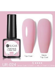 ur sugar color changing gel nail polish 7.5ml pink semi permanent uv led vernes thermal nail art gel polish all for manicure