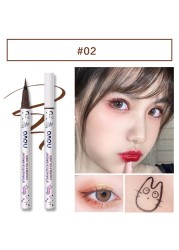 8 Colors New Waterproof Long Lasting Eyeliner Colorful Matte Liquid Eyeliner Pencil Pigment Party Permanent Natural