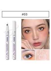 8 Colors New Waterproof Long Lasting Eyeliner Colorful Matte Liquid Eyeliner Pencil Pigment Party Permanent Natural