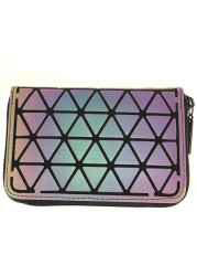 Maelove-Girl Geometric Wallet Small Laser Cut Fashion Luminous Handbag Free Shipping