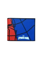 Disney Marvel Animation Peripheral Spiderman Short Leather Wallets Wallet Purse For Men Unique Wallet Wallet Women