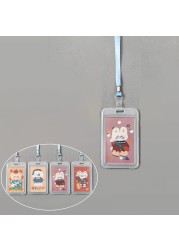 1pc Cute Kitten Rabbit High Quality Credit Card ID Holder Cute Cartoon Silicone Bus Card Case Key Holder Ring Luggage Tag Trinket