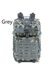 50L/30L Camo Military Bag Men Tactical Backpack Molle Army Bug Out Bag Waterproof Camping Backpack For Hunting Hiking