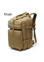 50L/30L Camo Military Bag Men Tactical Backpack Molle Army Bug Out Bag Waterproof Camping Backpack For Hunting Hiking