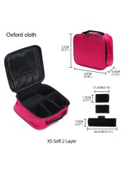 New upgrade large capacity cosmetic bag best selling professional women travel makeup bag