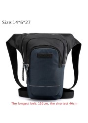 Men Nylon Waist Drop Leg Bag Thigh Hip Belt Bum Fanny Pack Military Tactical Women Riding Motorcycle Messenger Shoulder Bags