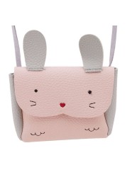 Girls PU Coin Purse Clutch Bag Cute Wallet Kids Rabbit Shoulder Bag Money Pouch Purse Kids Clutch Bag Baby Girls Wallet pochette