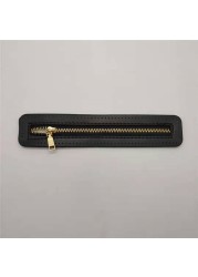 1PC Bag Accessories Custom DIY Zipper For Woven Bag Hardware Soild Zipper Sewing Accessory Useful Bag Zipper PU Leather