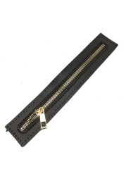 1PC Bag Accessories Custom DIY Zipper For Woven Bag Hardware Soild Zipper Sewing Accessory Useful Bag Zipper PU Leather