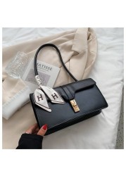 TRAVEASY 2022 New French Scarf Bag Women Korean Handbags Fashion Portable Shoulder Armpit Texture Rail Bag Handbags Tote Bag