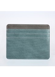 PU thin card holder multi-purpose female student card holder bank card holder credit card holder portable holder