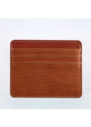 PU thin card holder multi-purpose female student card holder bank card holder credit card holder portable holder