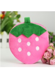 All Cartoon Fruits Coin Bag Clutch New 8cm Pineapple Orange Plush Coin Purse Purse Pouch; Baby Coin Bag Pouch Purse