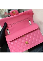 Top quality caviar leather leather handbag 2022 shoulder bag designer chain bag ladies crossbody fashion handbag