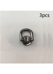 5pcs High Quality DIY Luggage Bag Buckle Tongs Snap Hook Ring with Screws for Custom DIY Bag and Phone Parts Craft Accessories