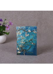 Starry Sky Passport Cover Fashion Women Men PU Leather Travel Wallet Landscape Passport Holder High Quality Case For Passports