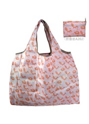 Reusable Foldable High Quality Shopping Bag Large Size Tote Bag Eco Bag Waterproof T-shirt Bag Shopkeeper Bags Eco Tote Bags