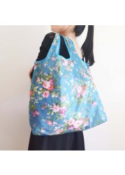 Reusable Shopping Bag Foldable Eco-friendly Polyester Bag Large Capacity Shopping Bag Grocery Bags Foldable Shopping Bag Handbags