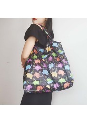 Reusable Shopping Bag Foldable Eco-friendly Polyester Bag Large Capacity Shopping Bag Grocery Bags Foldable Shopping Bag Handbags