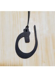 Custom Genuine Leather Arabic Letters Keychain for Women Arabic Letter Bag Alphabet Charm Genuine Leather Women Bag Decorative Handbag Pendant